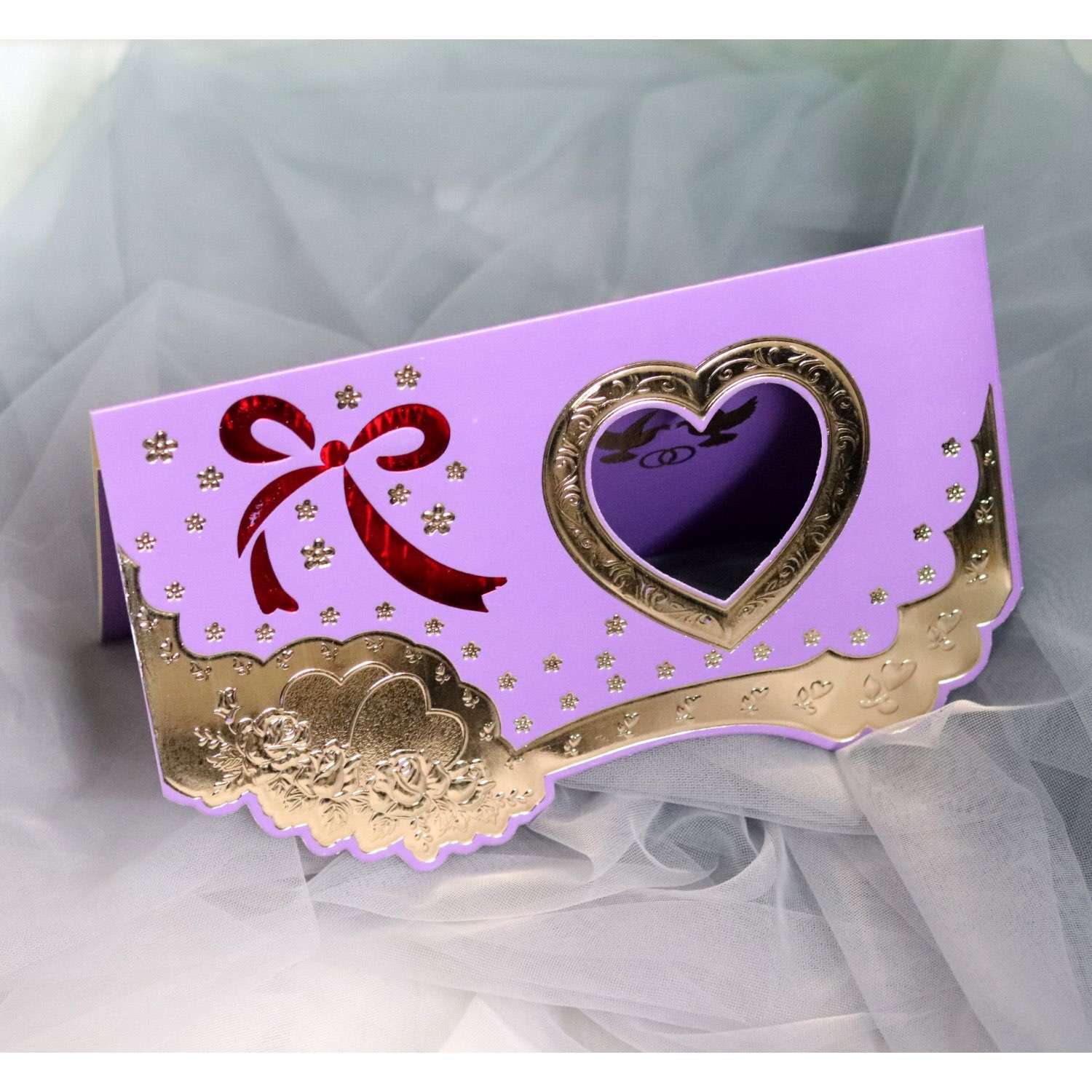 Foiling Invitation Card Business Invitation Rectangle New Wedding Card